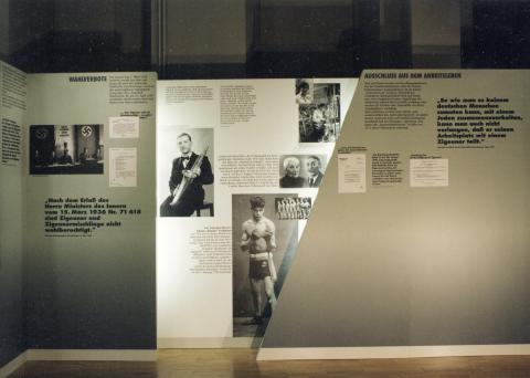 Völkermord an den Sinti und Roma, Atelier Gestaltung, Wieland Schmid, Yvonne Rosenbauer
